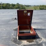 commercial roof hatch installation, retrofit, st charles, il, Chicago suburbs